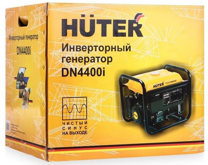 Бензиновый генератор huter dn4400i