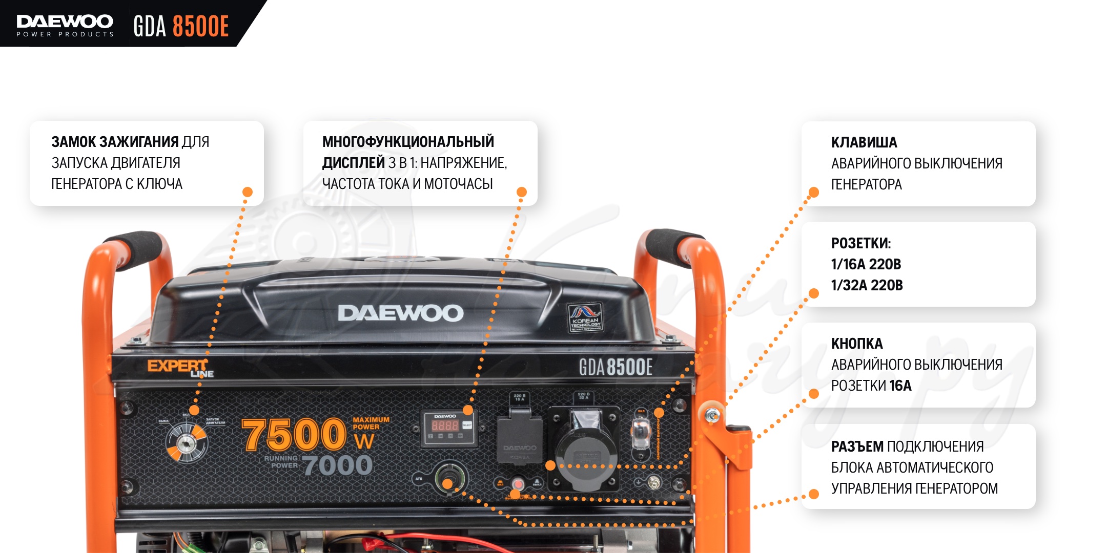 Генератор daewoo gda 1500i инструкция